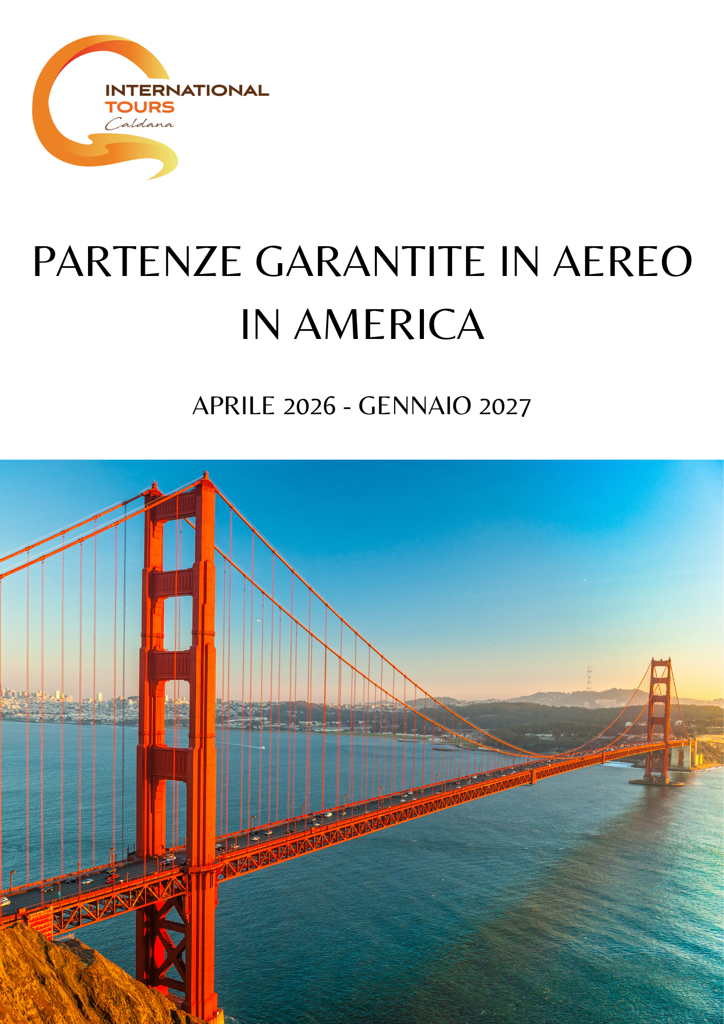 PARTENZE GARANTITE IN AEREO USA