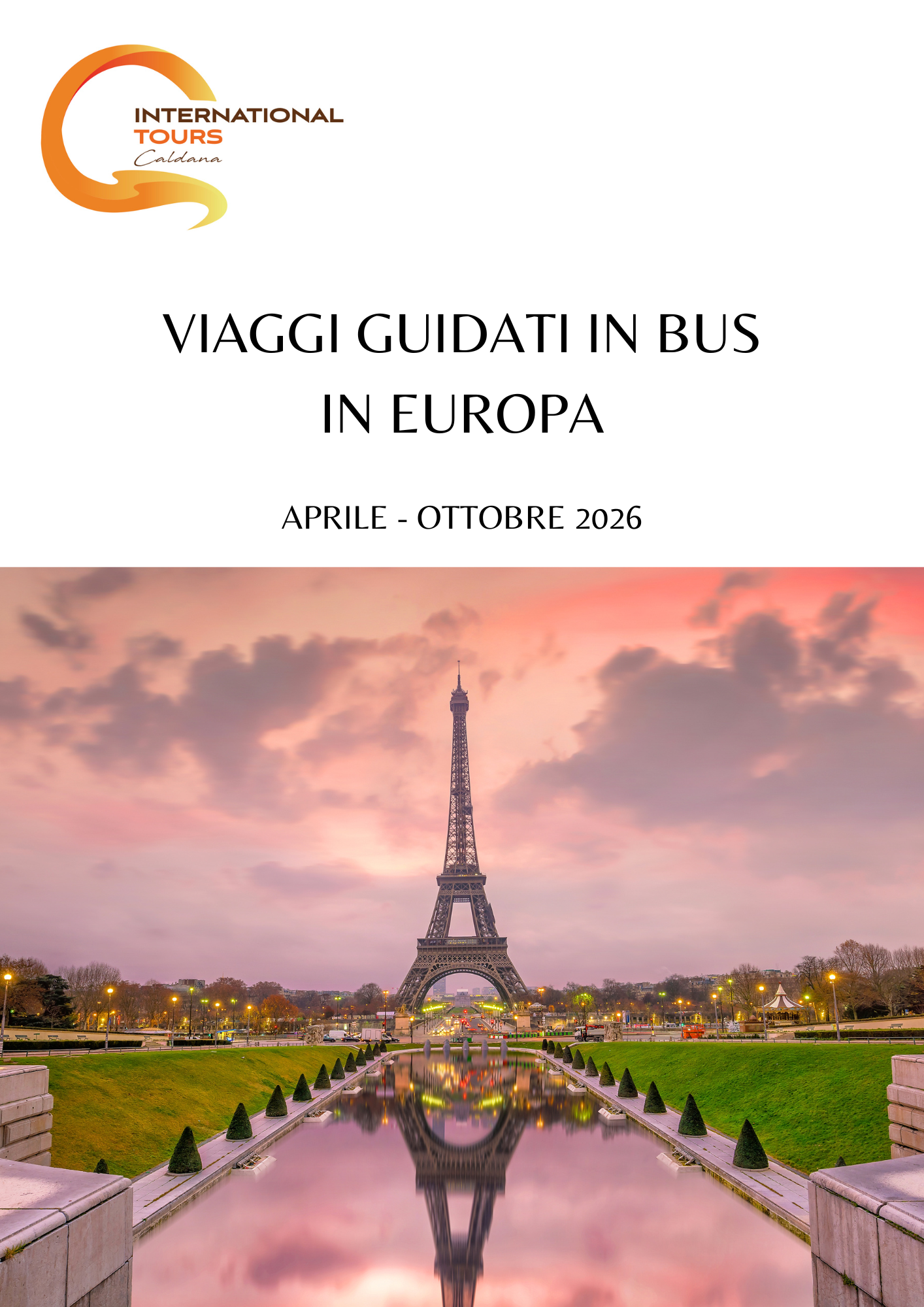 VIAGGI GUIDATI IN  BUS IN EUROPA